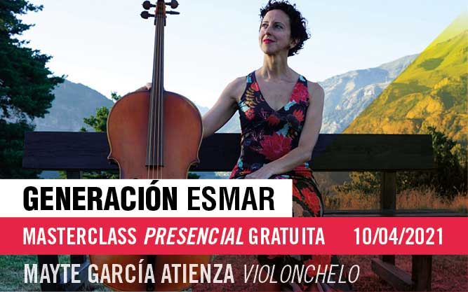 Generación ESMAR – Masterclass presencial gratuita de violonchelo